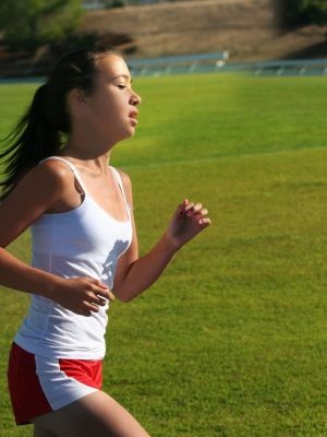 joven ejercicio respiracion bocal