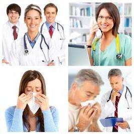 Pacientes médicos y Doctores