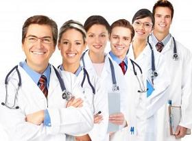 Doctores jóvenes, médicos