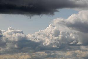 Cielo nublado, nube